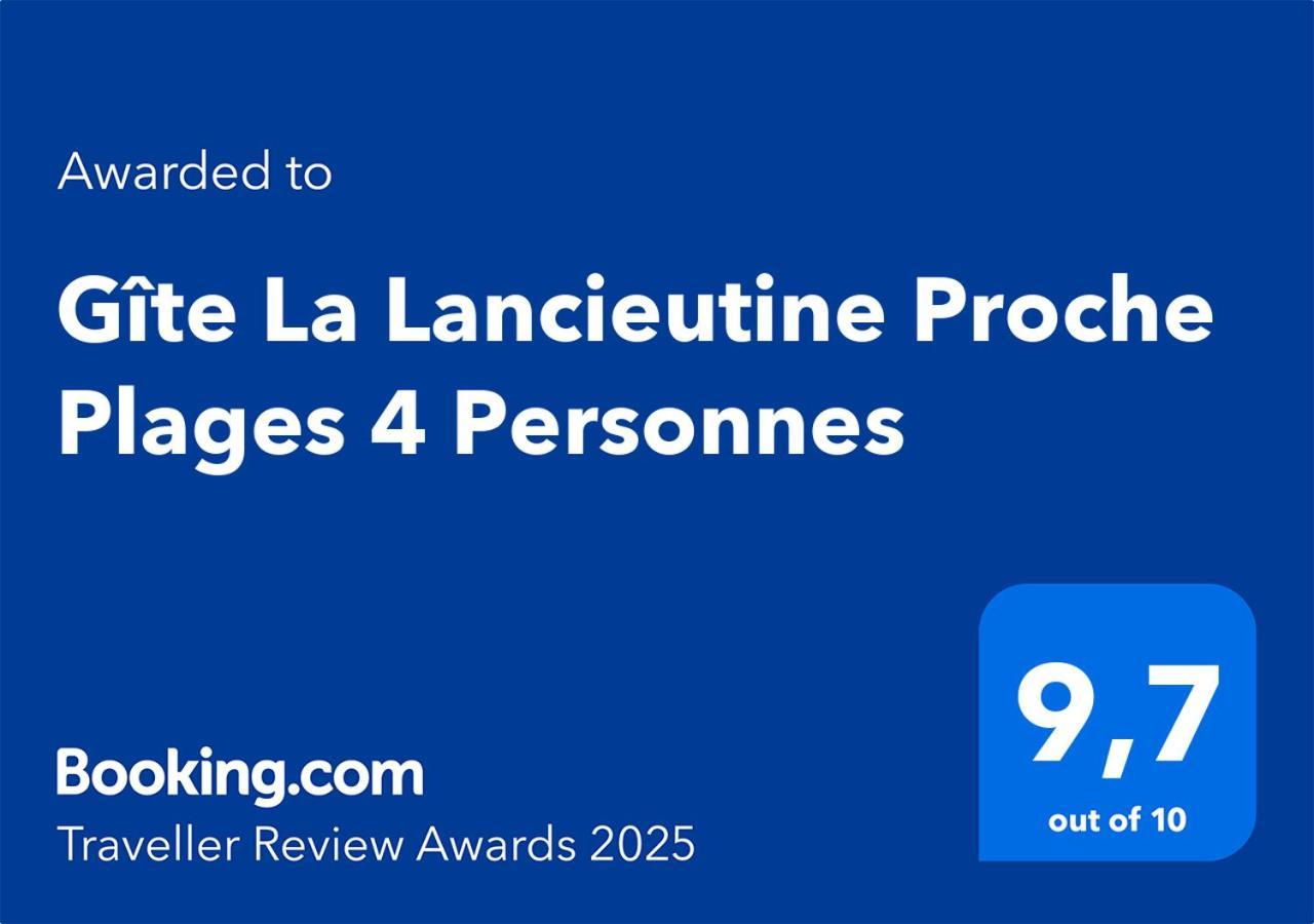Gite La Lancieutine Proche Plages 4 Personnes 朗雪 外观 照片